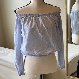 Brandy Melville/J. Galt Maura Off the Shoulder Top
